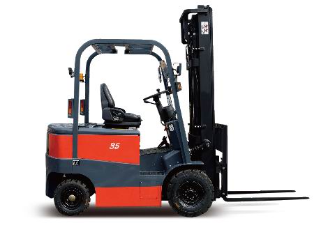 洛陽(yáng)電動(dòng)叉車(chē)FB35四輪電車(chē)
